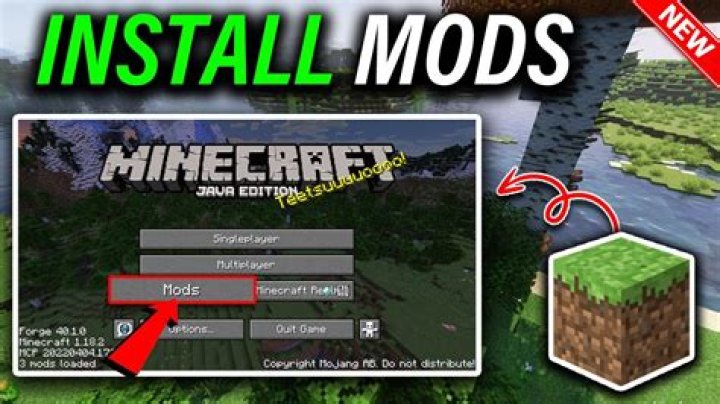 How do i install mods on minecraft