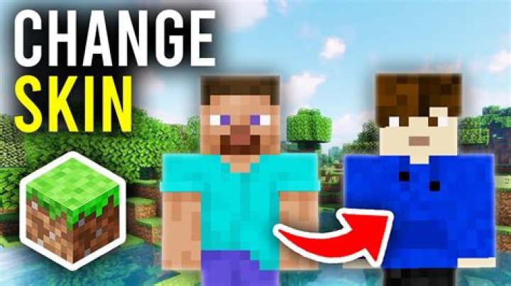 How do you change skins in minecraft