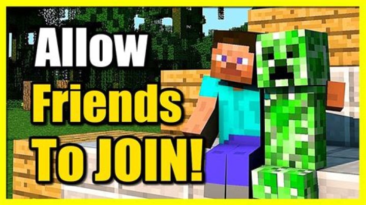 How do you join friends in minecraft