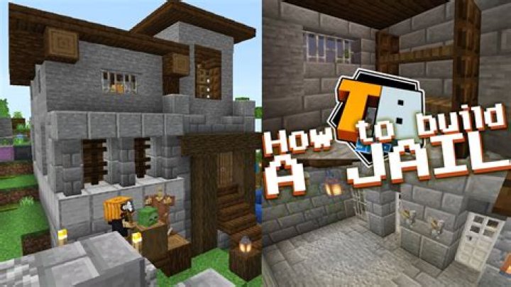How to build a jail in minecraft pe