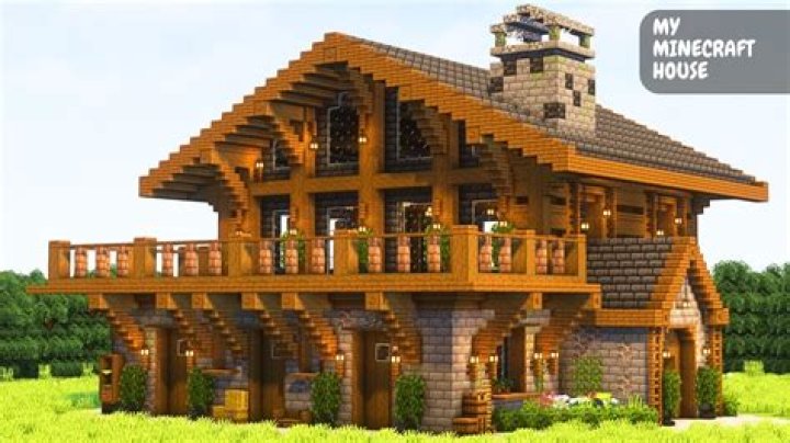 How to build a wooden house on minecraft