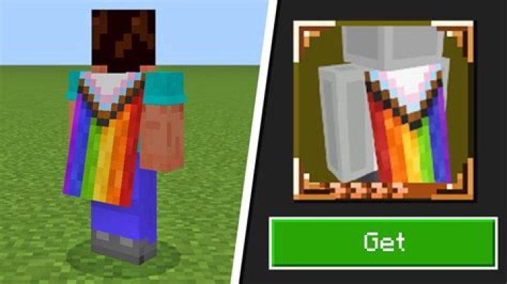 How to get a cape in minecraft bedrock