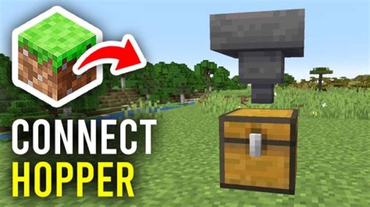 How to get a hopper in minecraft