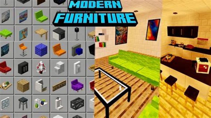 How to get furniture mod on minecraft pe