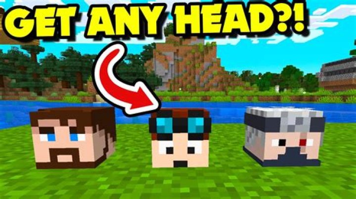 How to give yourself a minecraft head