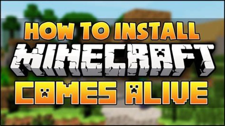 How to install minecraft comes alive mod pe