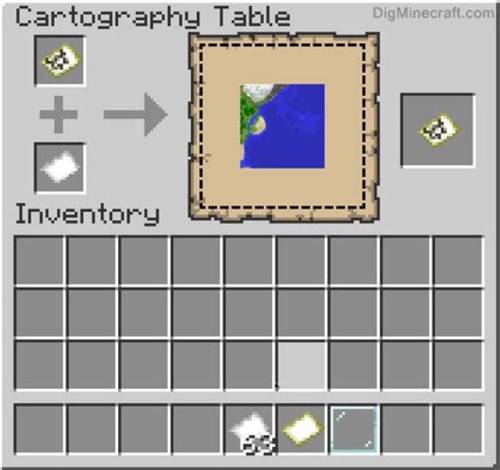 How to make a bigger map in minecraft