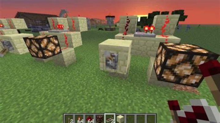 How to make a strobe light in minecraft