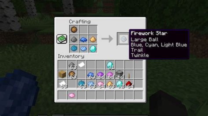 How to make cool fireworks in minecraft