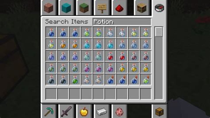 How to make potions in minecraft pc
