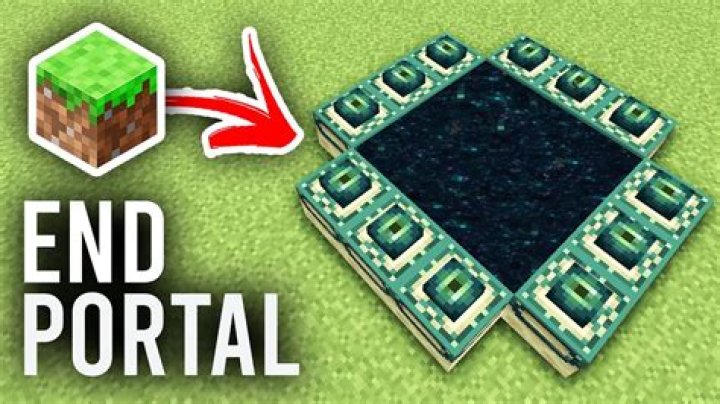 How to make the end portal in minecraft