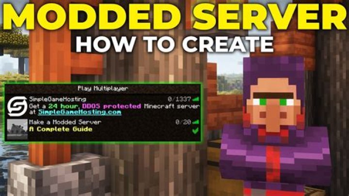 How to set up a modded minecraft server