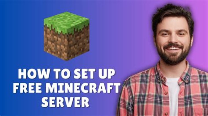 How to set up free minecraft server