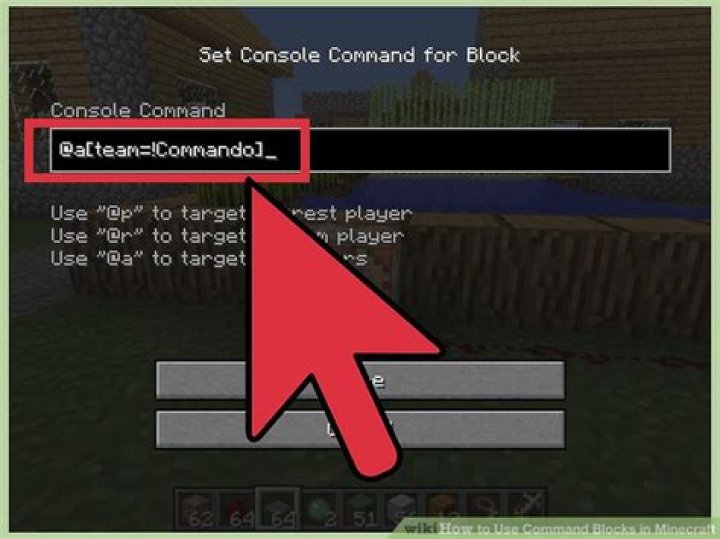 How to use a command block in minecraft