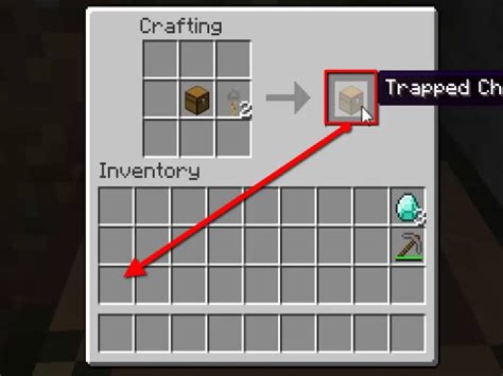 How to use a trapped chest in minecraft