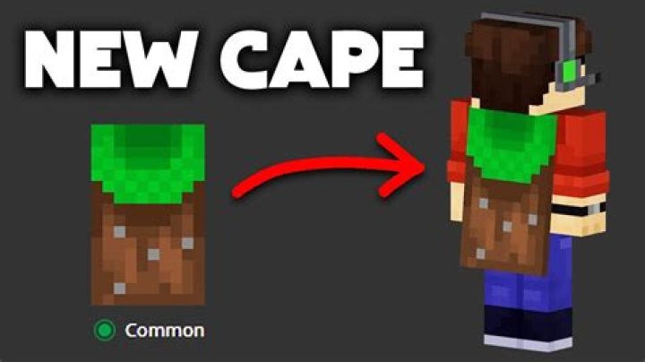 Minecraft how do you get a cape
