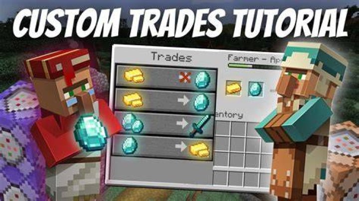 Minecraft how to make custom villager trades
