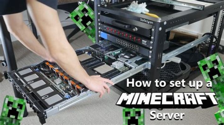 Minecraft how to set up a server
