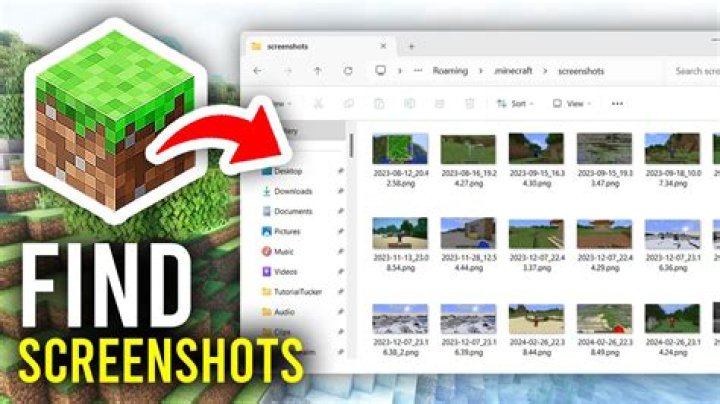 What folder do minecraft screenshots go to