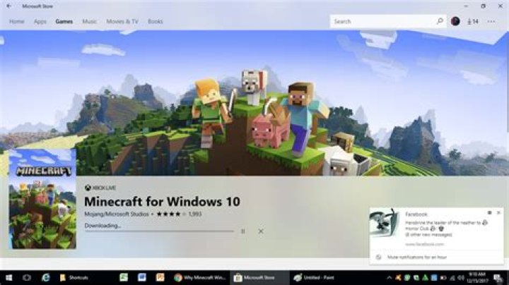 Why is minecraft crashing on windows 10